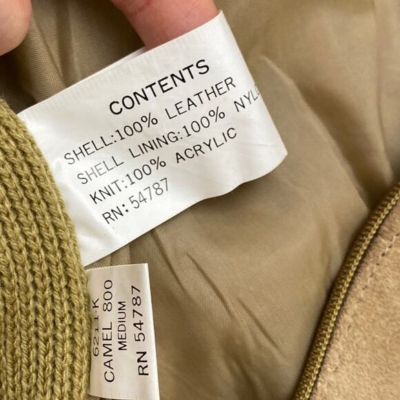 Robert Alexander Italy Leather suede jacket Sz M varsity chore shacket Preppy - Picture 6 of 11